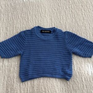 Akibabara Blue Knit Sweater